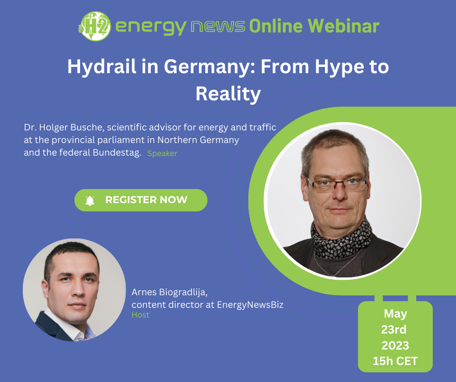 WATCH WEBINAR RECORDING Hydrail in Germany: From Hype to Reality