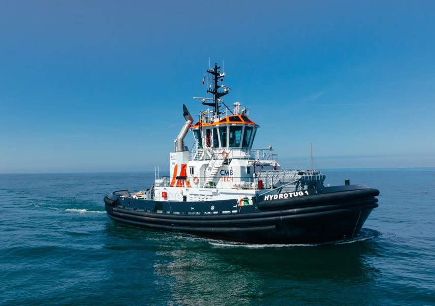 Port of Antwerp-Bruges & CMB. TECH Launch World's First Hydrogen Tugboat - Hydrotug 1