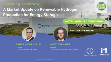 WATCH: A Market Update on Renewable Hydrogen Production for Energy Storage