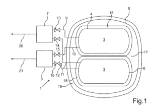 Fuel System for Supplying an Aircraft with Hydrogen