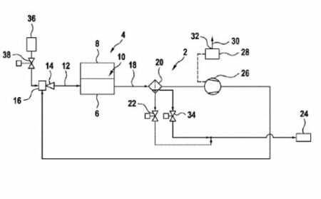 Fuel Cell System with Control Unit for Water Separator Management