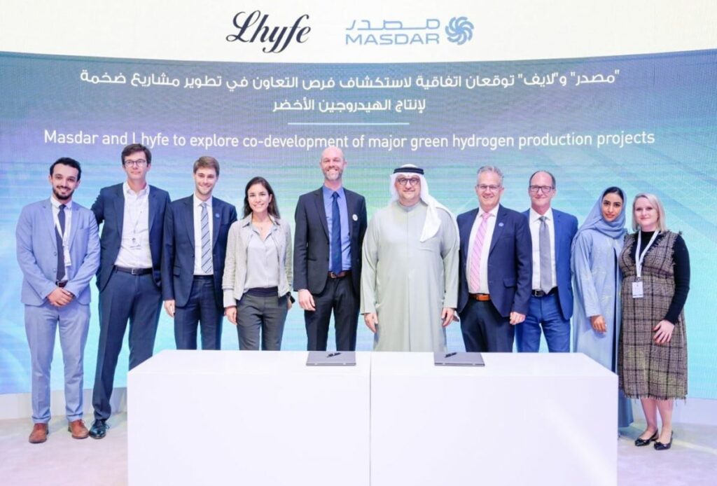 Lhyfe and Masdar Unite for Green Hydrogen