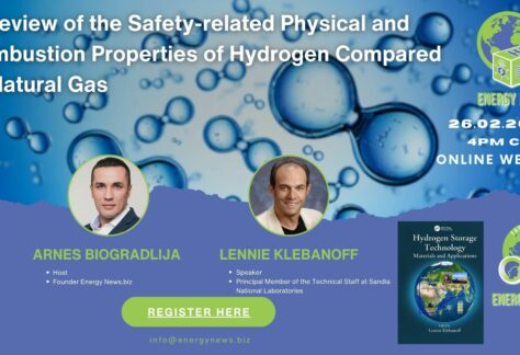 Review of Safety-related Physical and Combustion Properties of Hydrogen Compared to Natural Gas