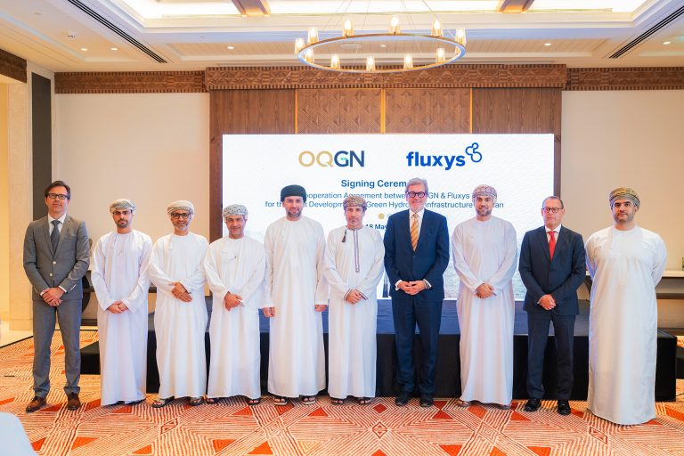 OQGN and Fluxys Forge Partnership to Develop Hydrogen Transportation Infrastructure in Oman