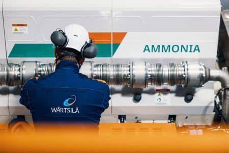 Wärtsilä's Ammonia Engine Reaches 90% Emissions Cut