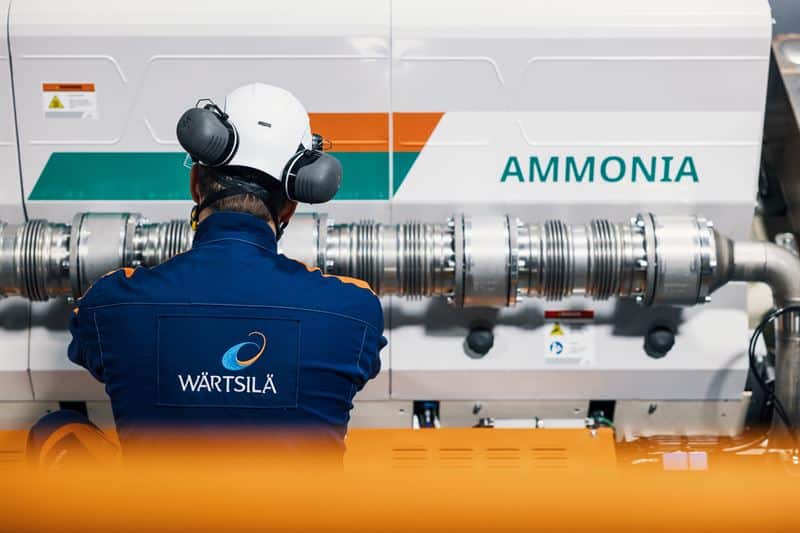 Wärtsilä's Ammonia Engine Reaches 90% Emissions Cut
