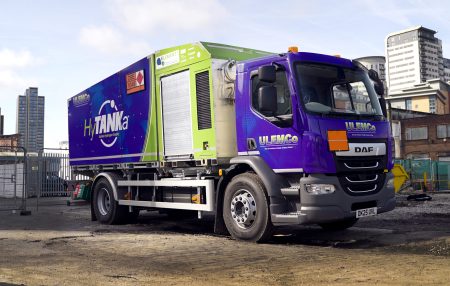 HyTANKa Brings Mobile Hydrogen Refueling to Construction Sites