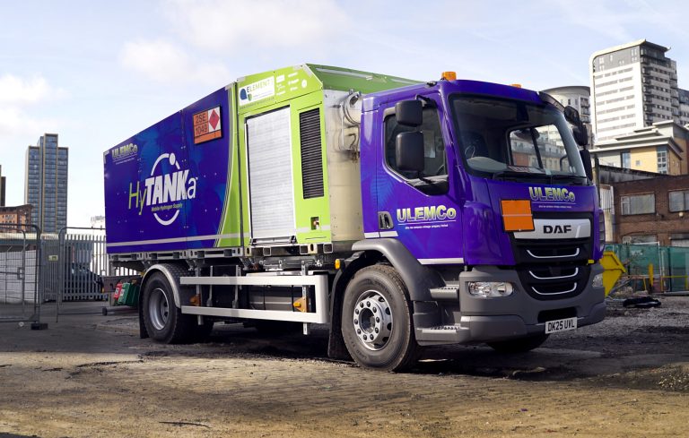 HyTANKa Brings Mobile Hydrogen Refueling to Construction Sites