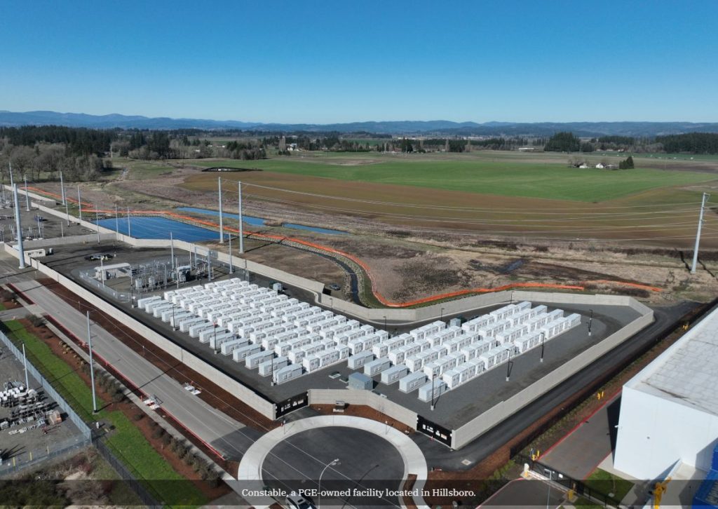 PGE Adds 475 MW of Battery Storage, Boosting Grid Reliability in Oregon