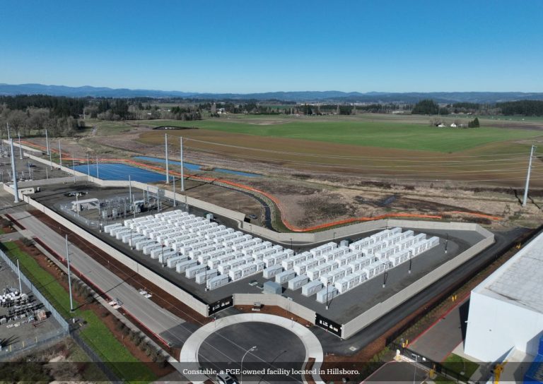 PGE Adds 475 MW of Battery Storage, Boosting Grid Reliability in Oregon