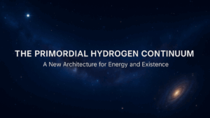 The Primordial Hydrogen Continuum: A New Architecture for Energy and Existence