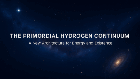 The Primordial Hydrogen Continuum: A New Architecture for Energy and Existence
