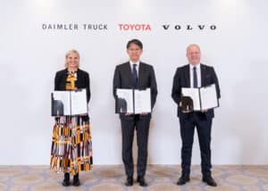 Daimler Truck, Volvo, and Toyota Expand Fuel Cell Alliance