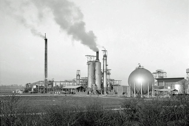 Ammonia Premium, Not Stable Demand, Drives Electrolyser Build Ammonia unit at a chemical plant, illustrating hydrogen ammonia sector coupling