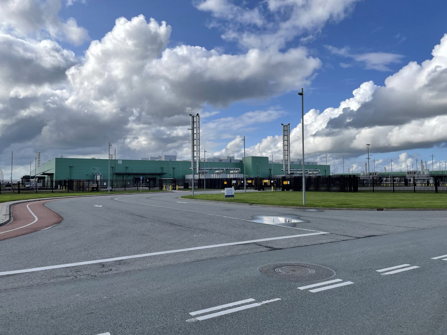 A large data centre campus in Middenmeer, the Netherlands